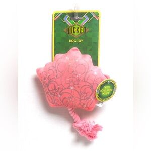 Tickle Pink Squeaky Dog Toy